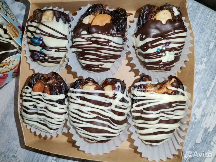 Королевские финики в шоколаде