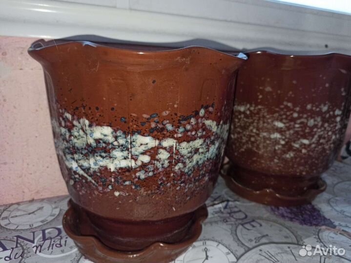 Керамические горшки