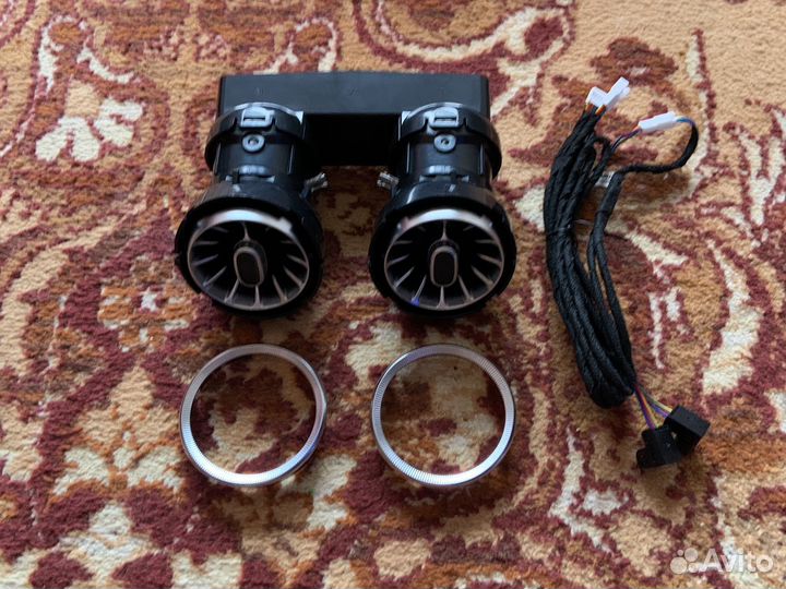 Комлект задних воздуховодов с подсветкой для w213