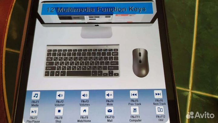 Беспроводная клавиатура и мышь