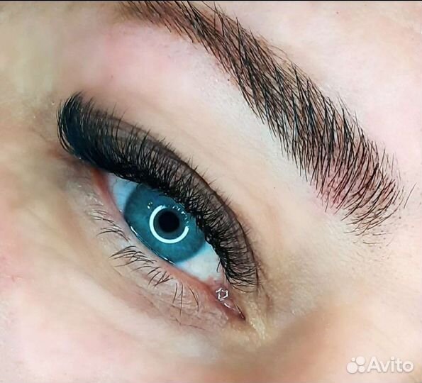 Наращивание ресниц,моделирование бровей