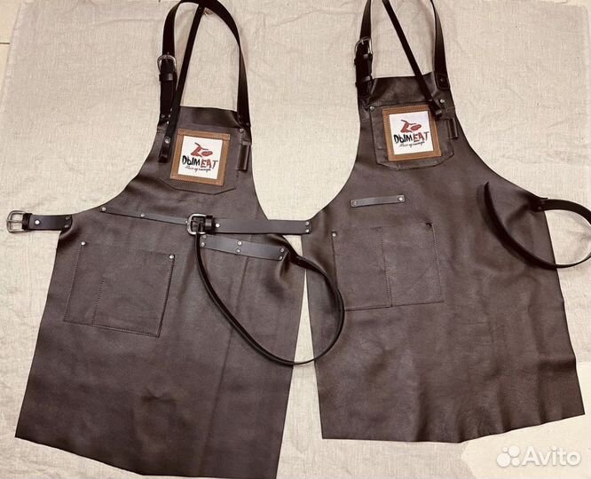 Фартуки из кожи для гриля