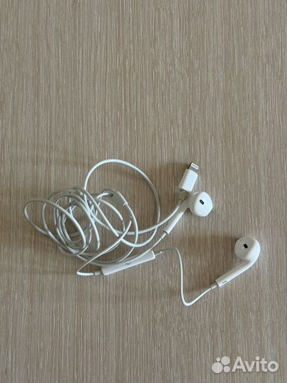 Наушники apple earpods lightning оригинал