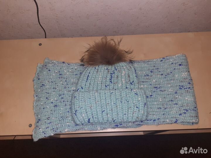 Набор шапка и шарф