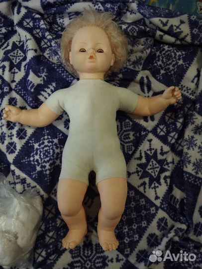 Кукла Катя Огонёк, большая,винтажная