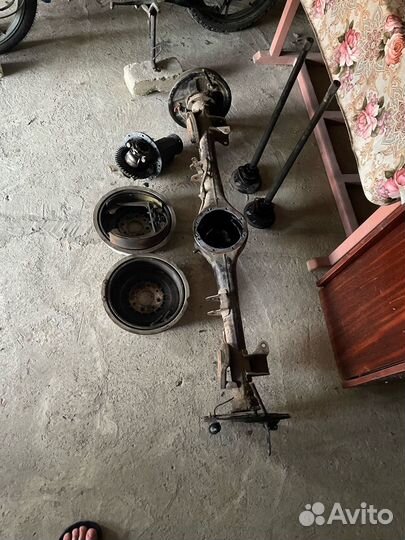 Задний мост в сборе ваз 2107