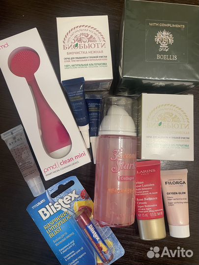 Filorga, Blistex, Clarins, Avant, Foreo, PMD