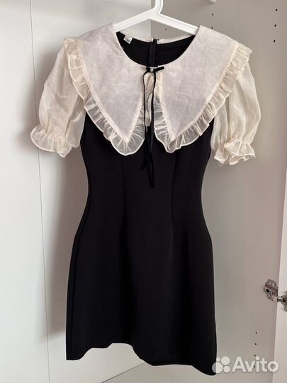 Платье женское черное короткое
