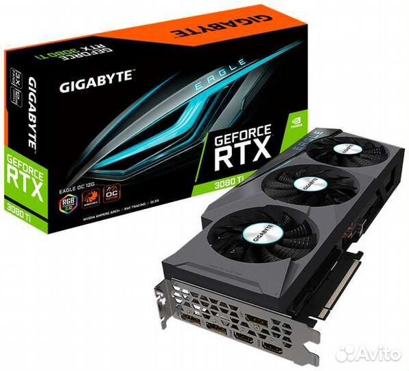 Видеокарта GeForse RTX 3080 Ti LHR Gigabite