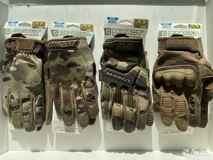 Тактические перчатки mechanix mpact 3