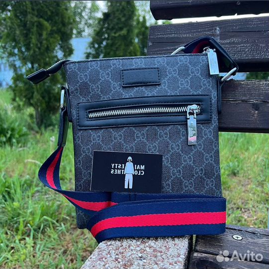 Мужская Сумка gucci Черная