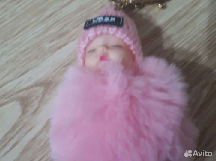 Меховые куколки-3 шт