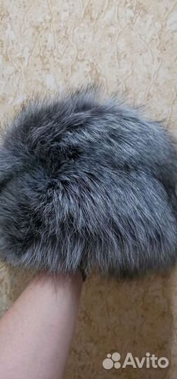 Шапка из чернобурки