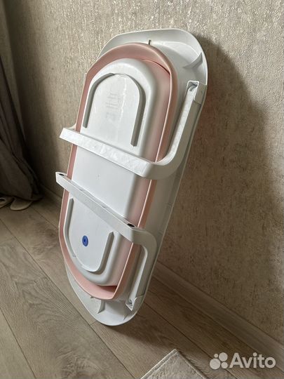 Ванночка для купания складная с матрасиком