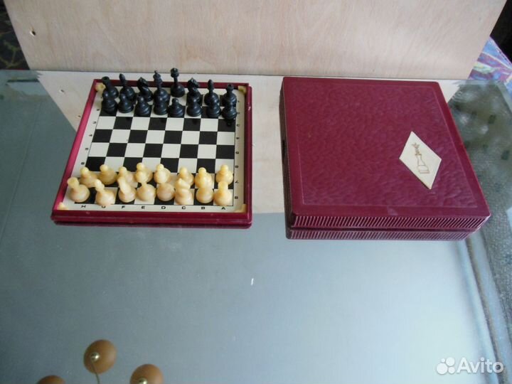 Мини-магнитные шахматы СССР