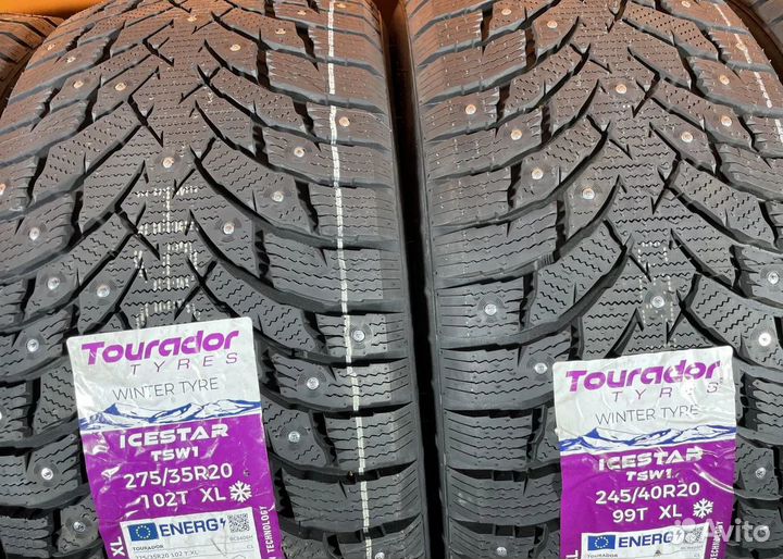 Tourador Ice Star TSW1 245/40 R20 и 275/35 R20 50U