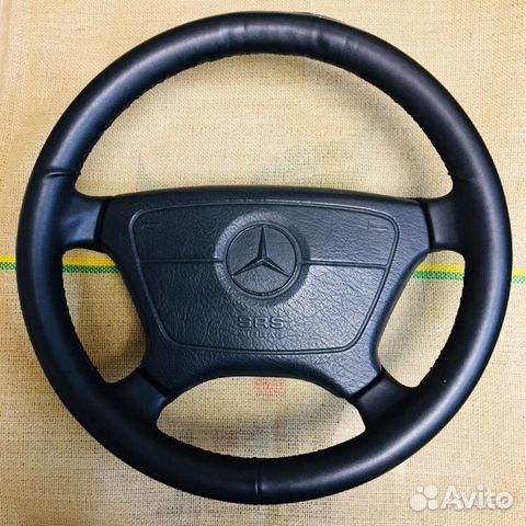 Руль Mercedes w202 w210 кожа