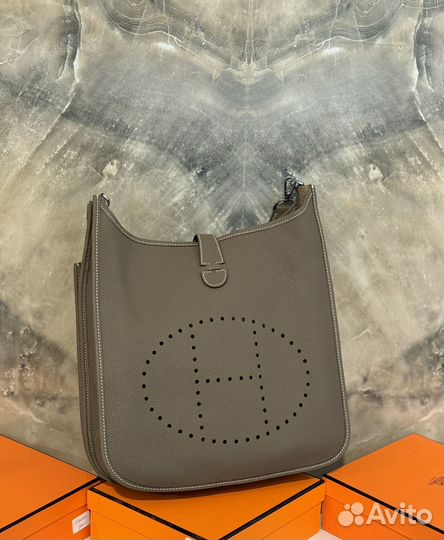 Сумка новая Hermes Evelyne премиум