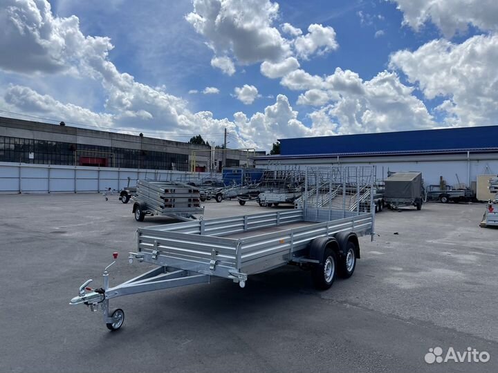 Прицеп мзса 817735.012 для 2-х квадроциклов