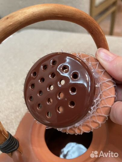 Заварочный чайник терракота