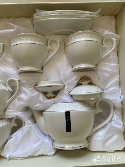 Сервиз чайный Коралл