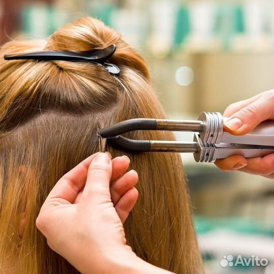 Наращивание волос.Натуральные и био волосы