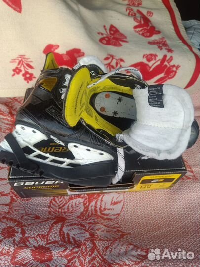Хоккейные коньки bauer 3s pro s20 12,5 yth