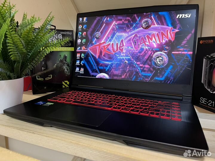 Игровой MSI 144GHz 16/512 RTX3050 i5-11400H