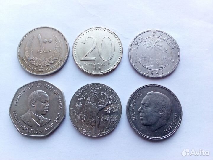 Монеты Африки