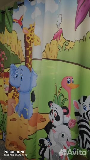 Шторы в детскую комнату блэкаут