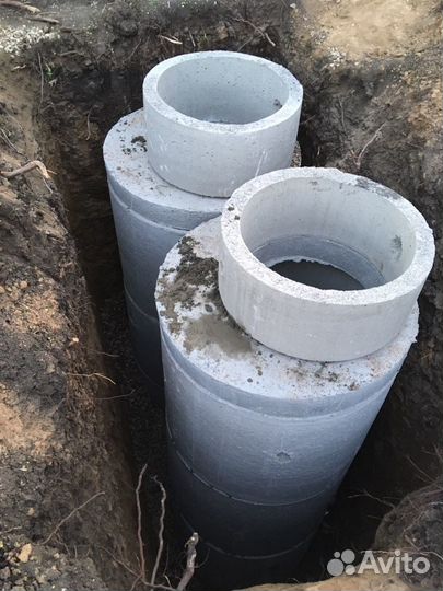 Септик, водопровод, канализация, кессон