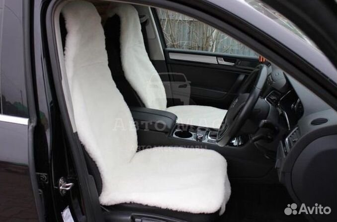 Меховые накидки натуральная овечья шерсть