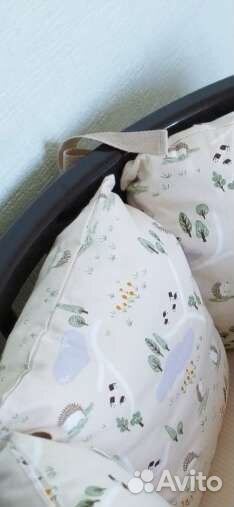 Бортики в кроватку для новорожденных