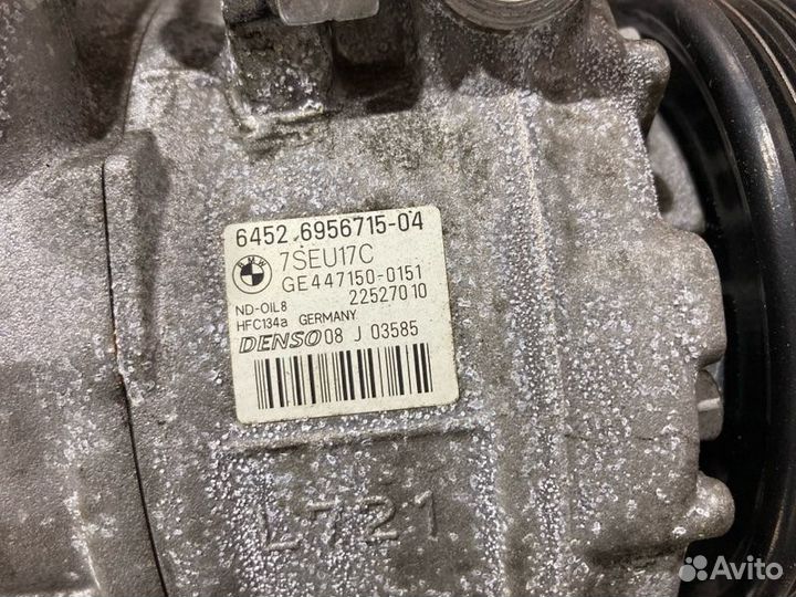 Компрессор кондиционера Bmw 5 Series E60 N52B25A