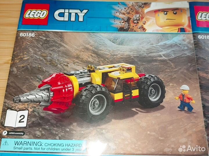 Lego City 60186 (большой лего набор)