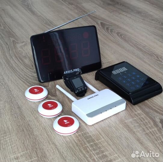 Система вызова персонала беспроводная - комплект