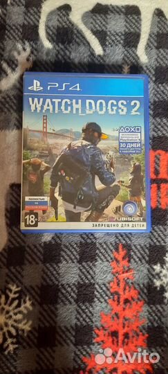 Диск Watch Dogs 2 для PS 4