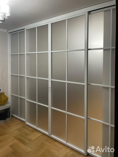 Перегородки раздвижные межкомнатные