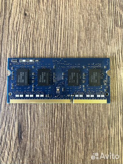 Оперативная память ddr3L 4 gb
