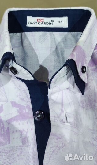 Рубашка для мальчика 140