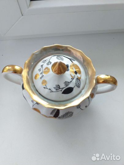 Сахарница фарфор СССР