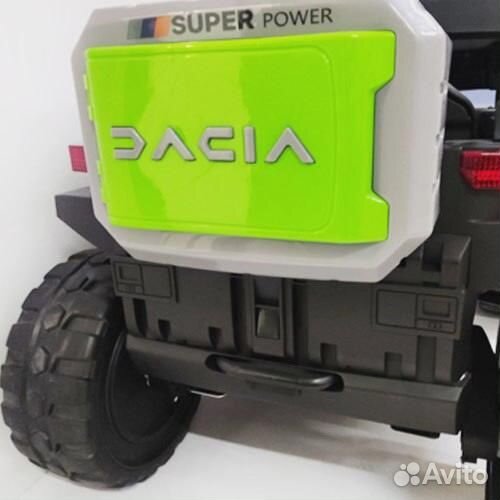 Электромобиль детский M-6, цвет серый. NG-20250310