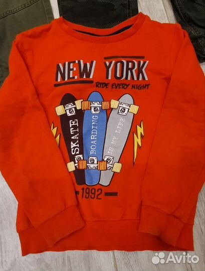 Пакет вещей на мальчика 104-110 рр