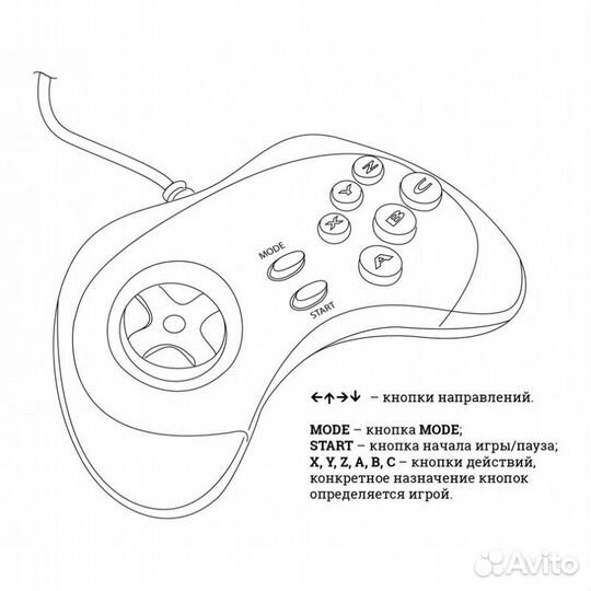 30-JS Джойстик 16-bit Nimbus