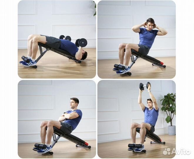 Скамья силовая универсальная DFC D369