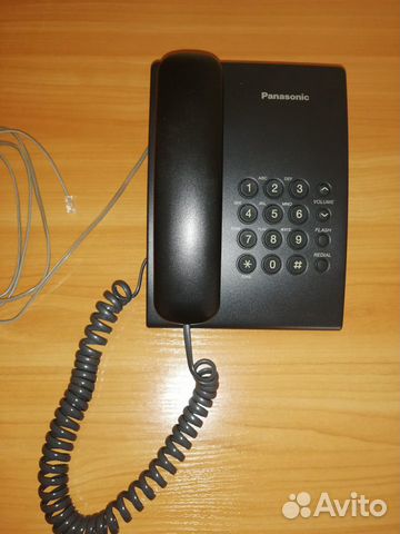 Телефон проводной Panasonic KX-ts2350rub