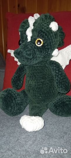 Вязаные игрушки ручной работы дракон