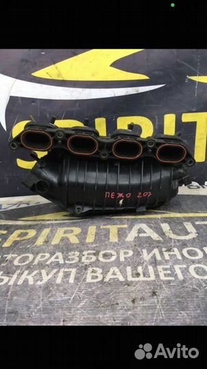 Коллектор впускной Peugeot 207 1 EP6 2006-2012