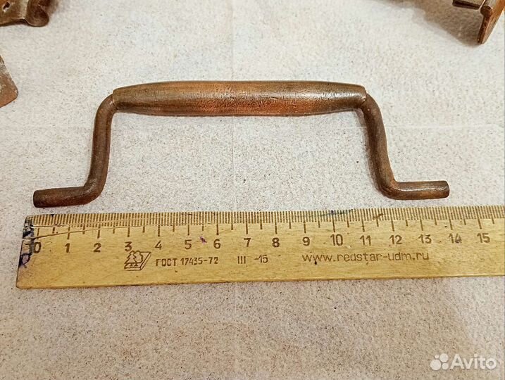 Комплект фурнитуры к старинному сундучку