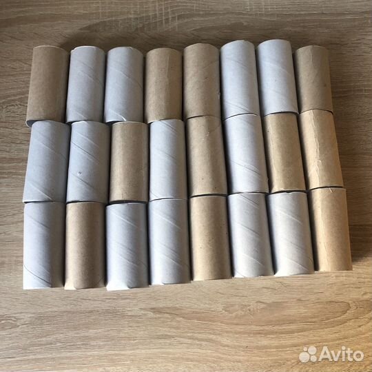 Втулки от туалетной бумаги